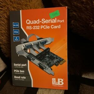 Legacy And Beyond SIIG 2-Port Dual Serial/RS-232 PCI-E Bus Card New Sealed